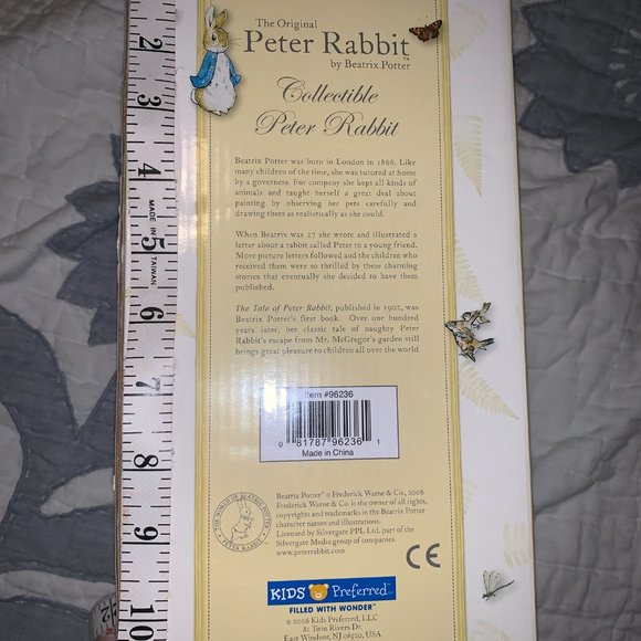 Beatrix Potter Collectible Premier Peter Rabbit #96236 - Picture 7 of 9